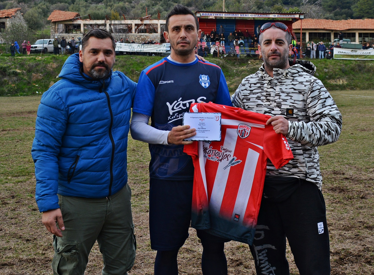 Οι Red Boys τίμησαν τον Μιτρόφ στη Ν. Φιγαλεία