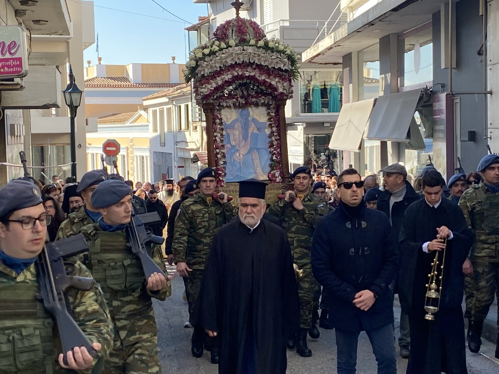 Ο Πύργος τίμησε τον προστάτη του Άγιο Χαράλαμπο