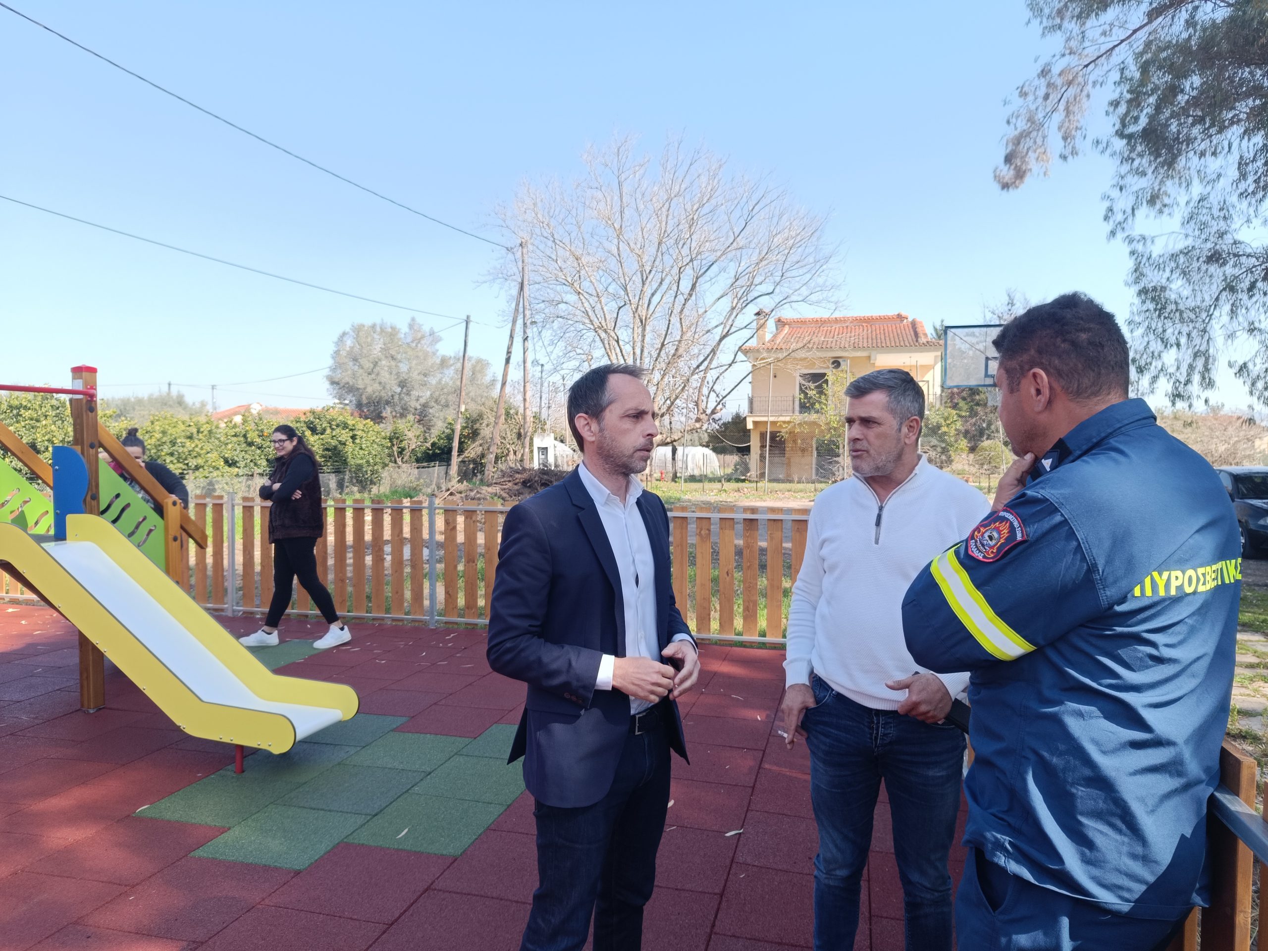 Δήμος Αρχ. Ολυμπίας: Νέα παιδική χαρά στο Στρέφι