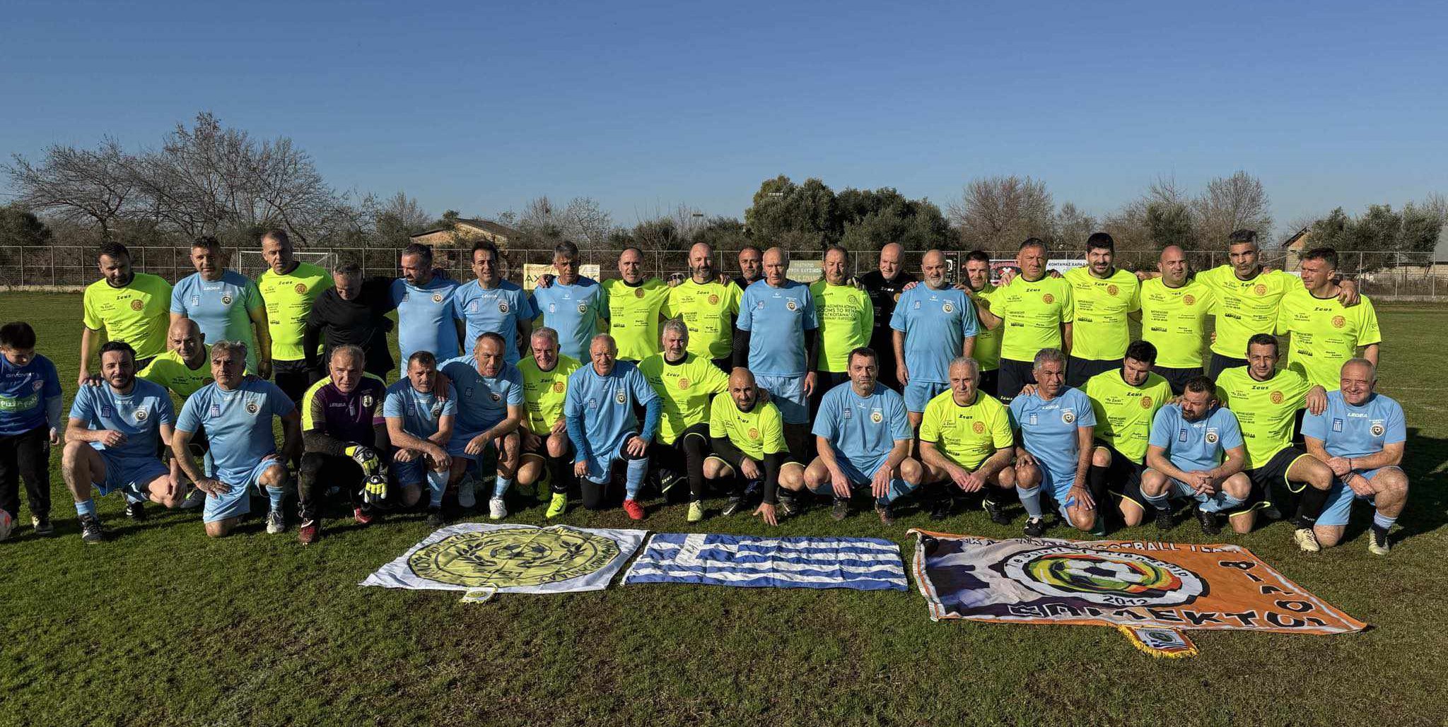 Παλαίμαχοι Δάφνης: Φιλικός αγώνας με επίλεκτους από την Αθήνα