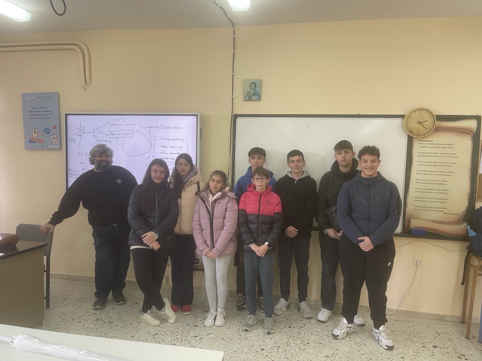 Ένας ακαδημαϊκός επιστήμονας, συγγραφέας και μελετητής στο 4ο Γυμνάσιο Πύργου