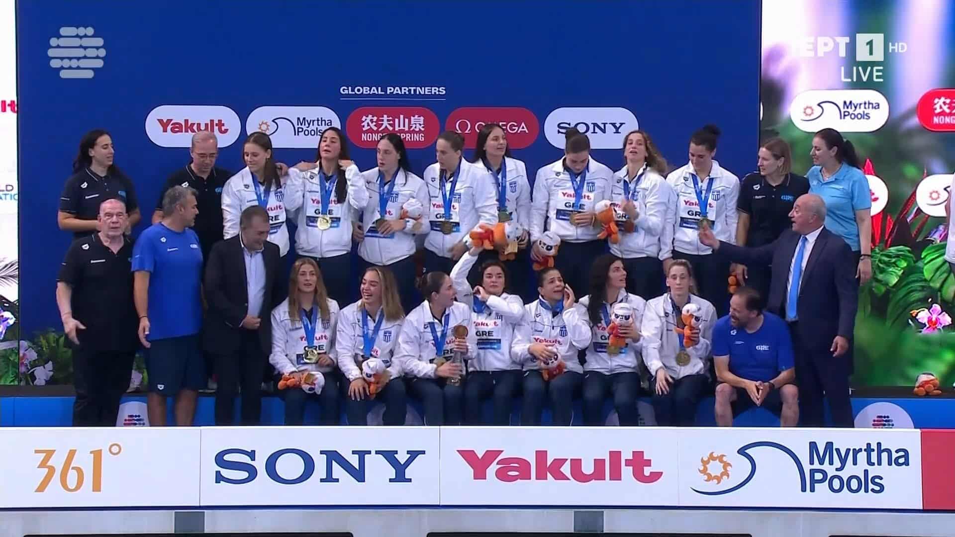 Πόλο Γυναικών | Ελλάδα – Ουγγαρία 12-9: Παγκόσμια πρωταθλήτρια η Dream Team της Εθνικής, βύθισε τις Μαγυάρες με αδιανόητη εμφάνιση