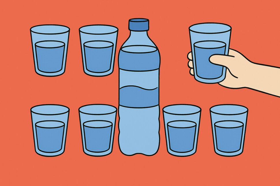 Πιάσε ένα – ακόμη – νερό