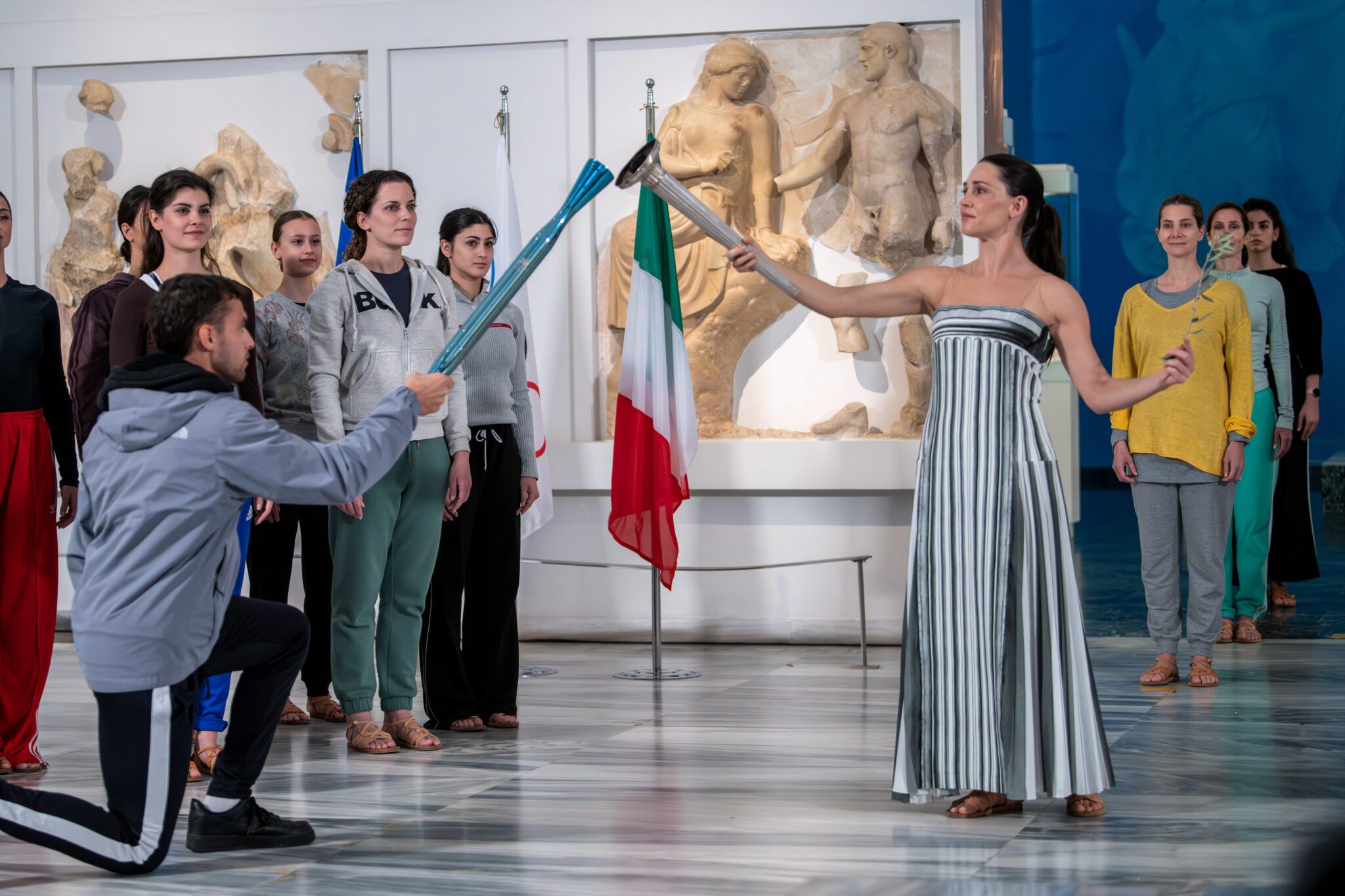 Όλα έτοιμα για την Τελετή Αφής στην Αρχαία Ολυμπία  