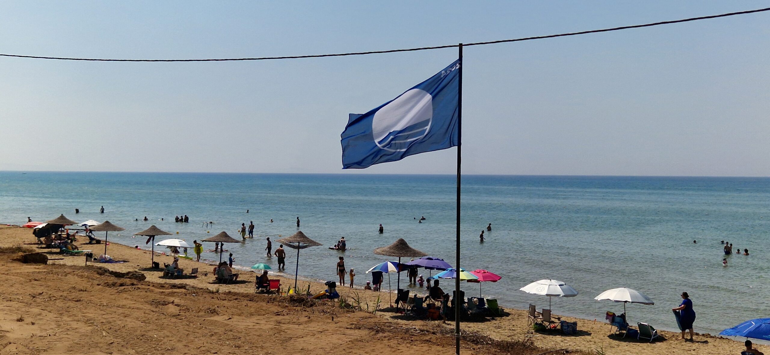 Ανάρτηση Γαλάζιας Σημαίας στις Παραλίες του Δήμου Πηνειού