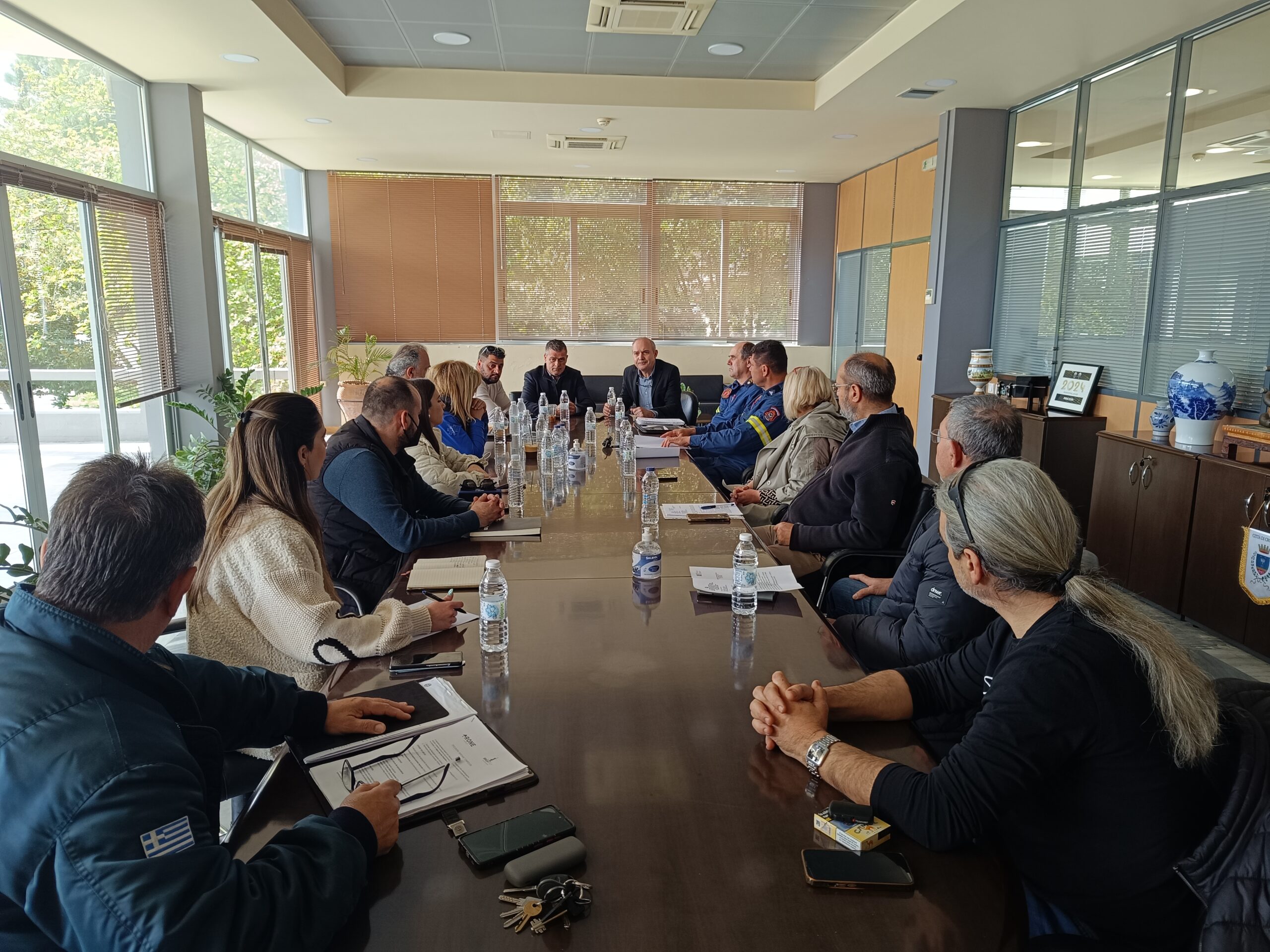 Συνεδρίασε το Τ.Ε.Σ.Ο.Π.Π. Αρχ. Ολυμπίας ενόψει της νέας αντιπυρικής περιόδου