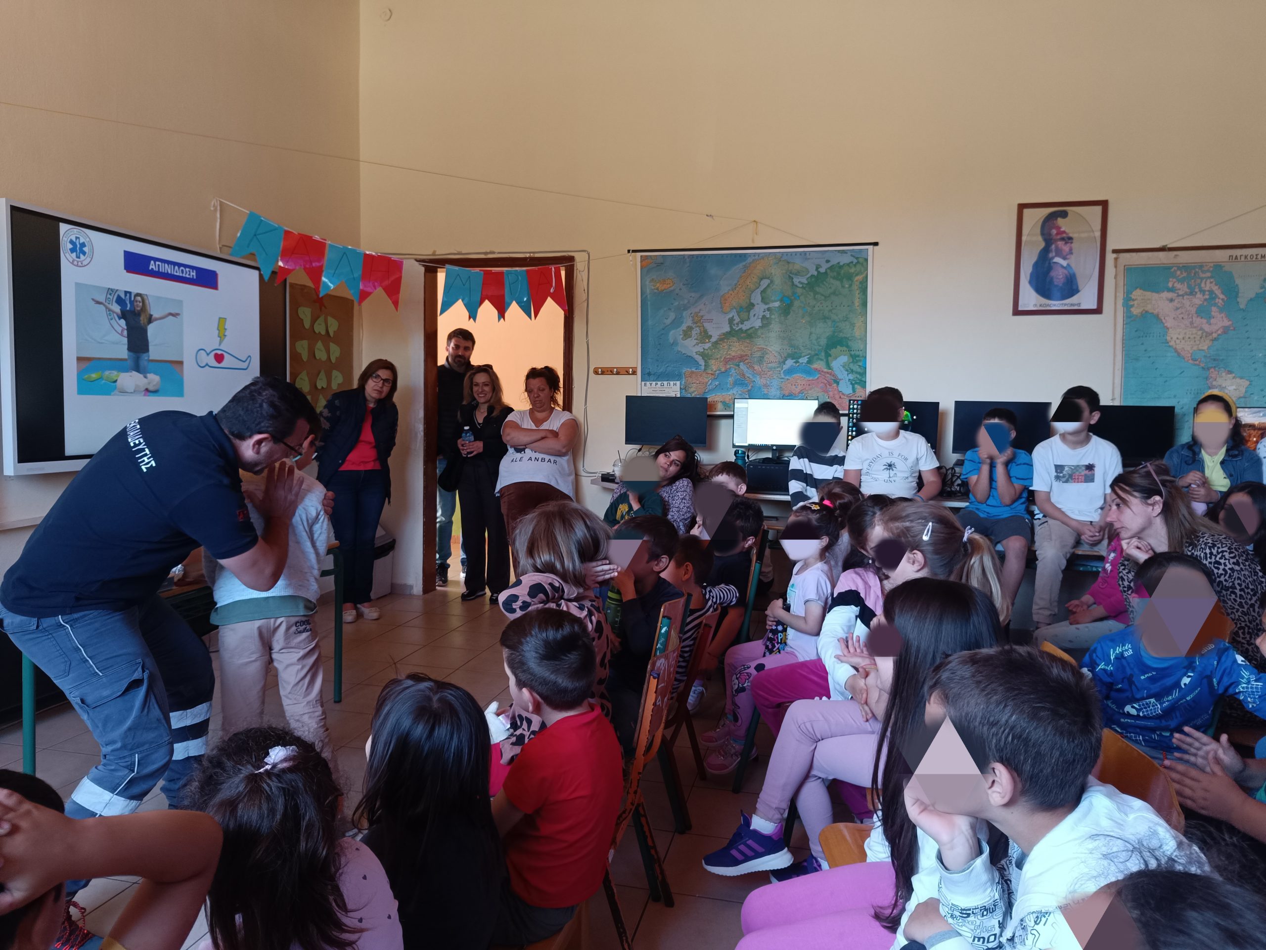 ΚΑΡΠΑ και πρώτες βοήθειες στο Δημοτικό Σχολείο Λάλα