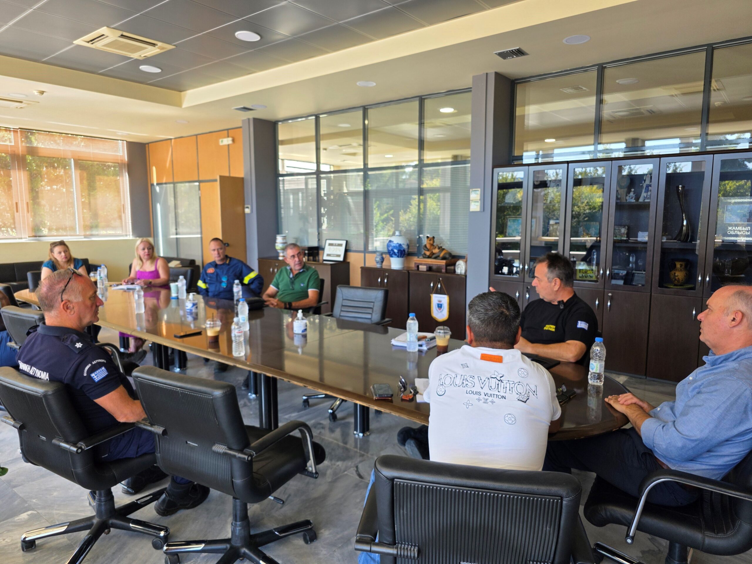 Συντονιστική σύσκεψη στην Αρχ. Ολυμπία για την πρόληψη και αντιμετώπιση πλημμυρικών φαινομένων