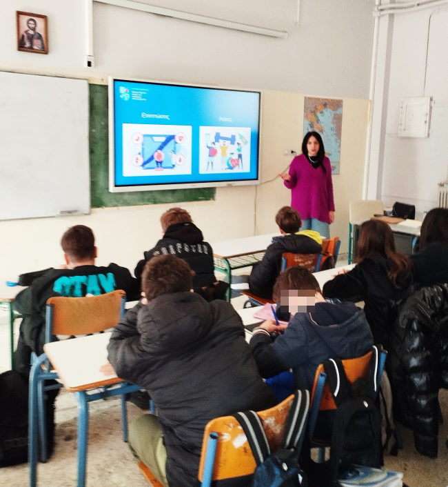 2ο Γυμνάσιο Πύργου: Υλοποίηση εκπαιδευτικού προγράμματος «Το ταξίδι της τροφής»