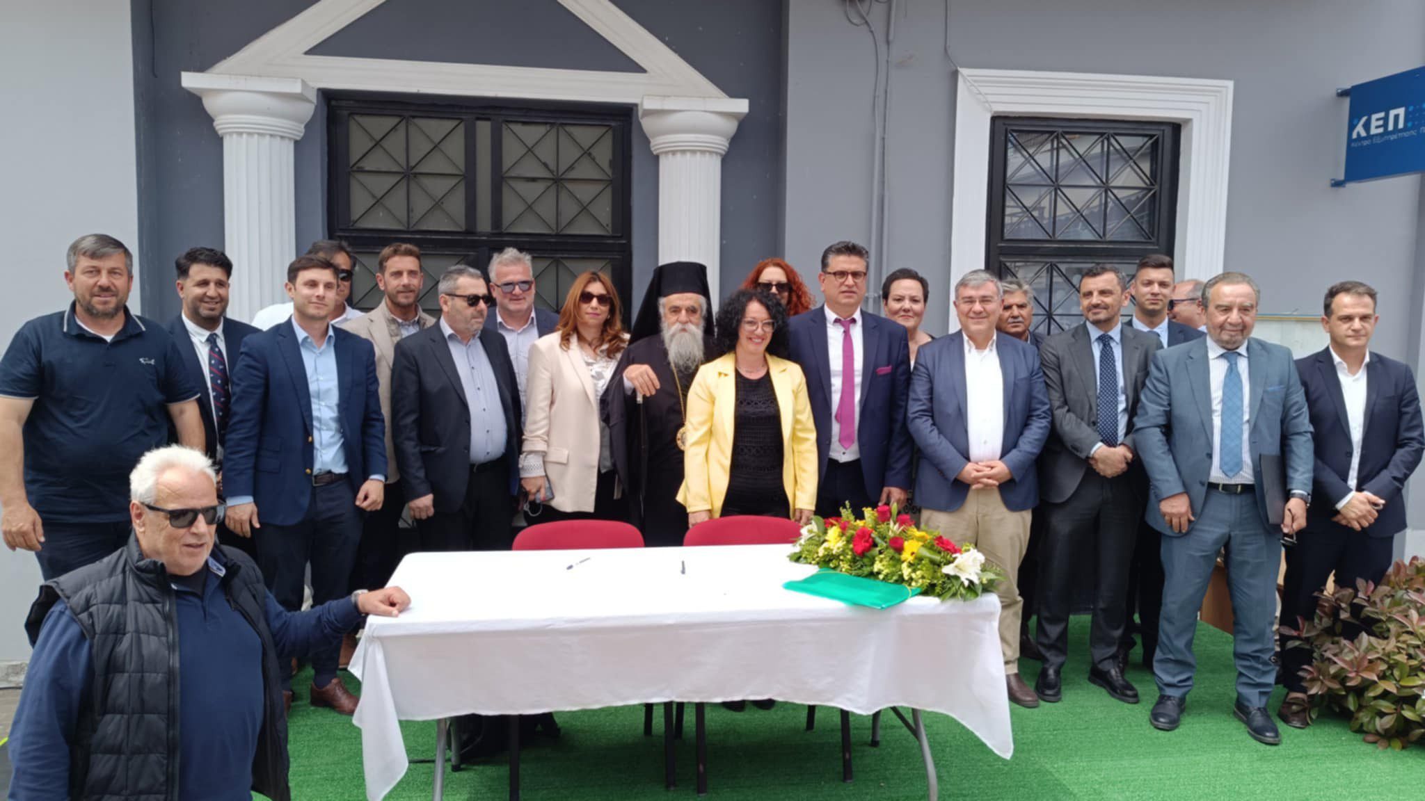 Με κάθε επισημότητα η υπογραφή της σύμβασης για τον Βιολογικό Καθαρισμό της Βάρδας