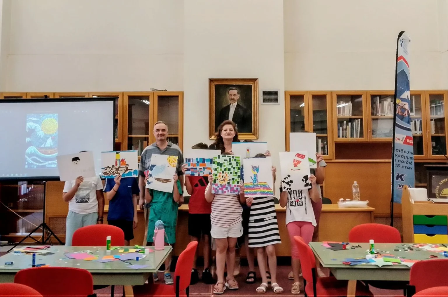 Δημ. Κ. Βιβλιοθήκη Πύργου: “Πόσο εύκολο είναι να δημιουργήσουμε ένα μωσαϊκό; Όχι το γλυκό…”