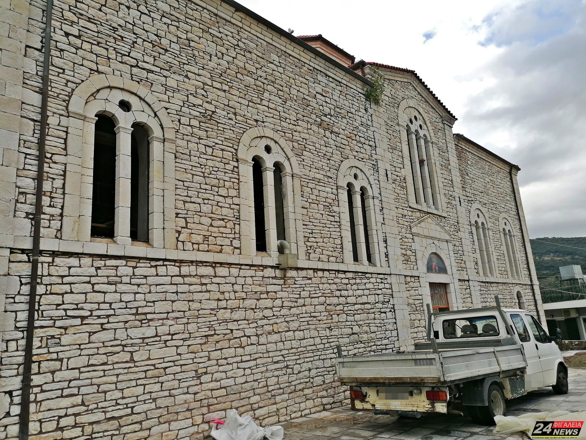 Νέα Φιγαλεία: Επανέναρξη για τις εργασίες αποκατάστασης του Καθεδρικού Ι.Ν. Αγίου Νικολάου