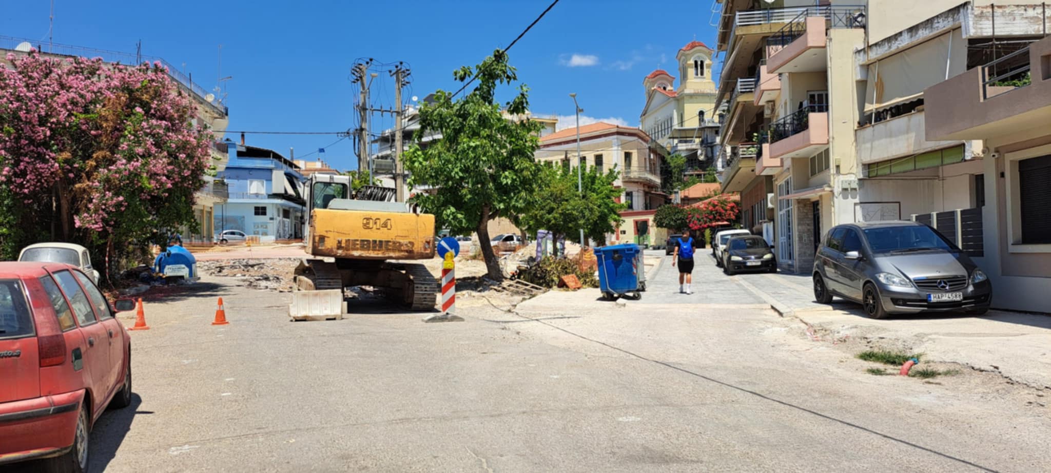 Οι εργασίες στην Ανατολική πλευρά της πόλης του Πύργου πήραν παράταση