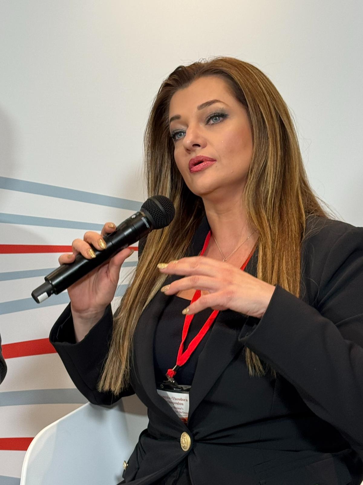 Συμμετοχή της Διονυσίας – Θεοδώρας Αυγερινοπούλου στο Davos