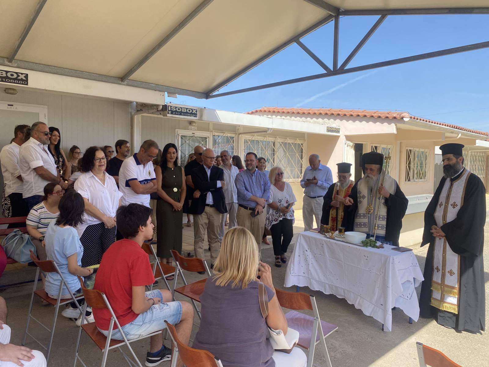 Αγιασμός στο ΕΕΕΕΚ Πύργου: Σταθερό σημείο αναφοράς για την ειδική εκπαίδευση