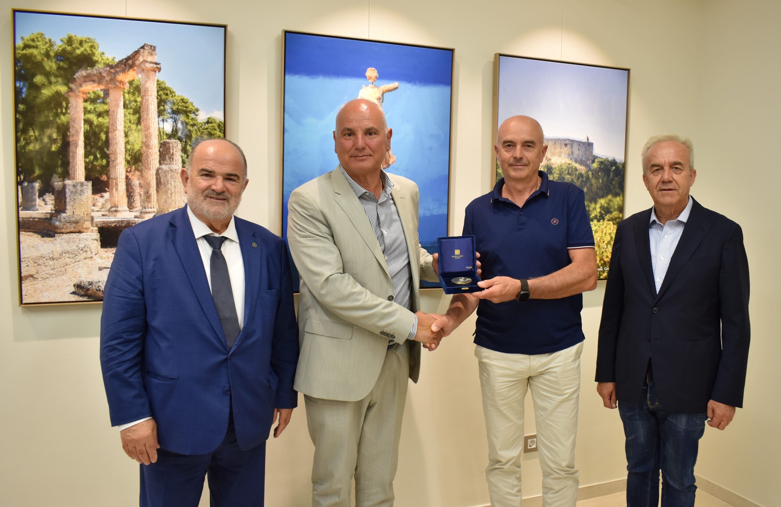 Συνάντηση Εργασίας Επιμελητηρίου Ηλείας και ΓΣΕΒΕΕ στον Πύργο 