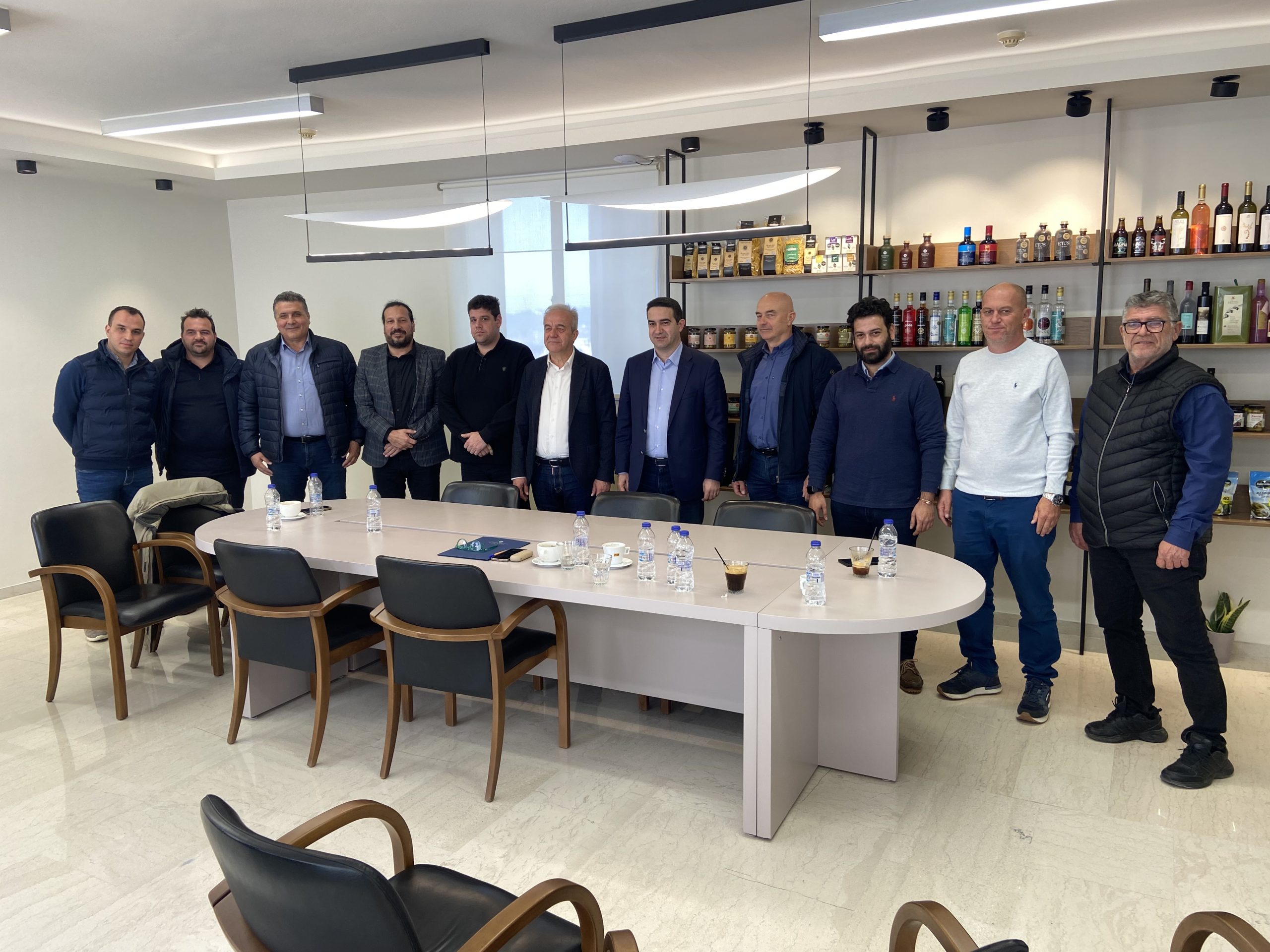 Συνάντηση του Προέδρου του Επιμελητηρίου Ηλείας με τον Βουλευτή Ηλείας κ. Μιχάλη Κατρίνη