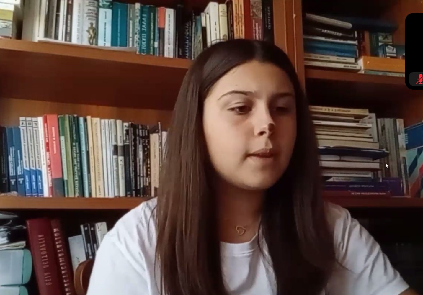 Διάκριση της Δήμητρας Κούτσιου, μαθήτριας του 1ου Γυμνασίου Πύργου