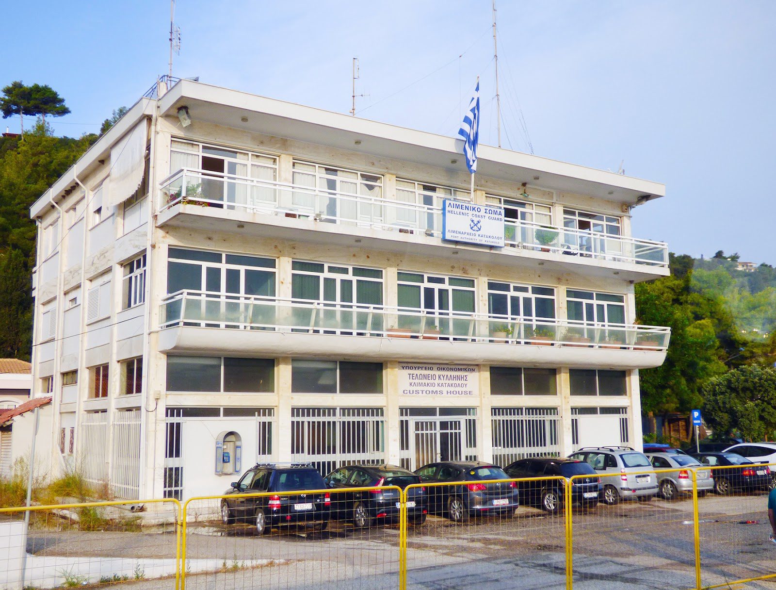 Στατική αποκατάσταση κτιρίου Λιμεναρχείου στο Κατάκολο