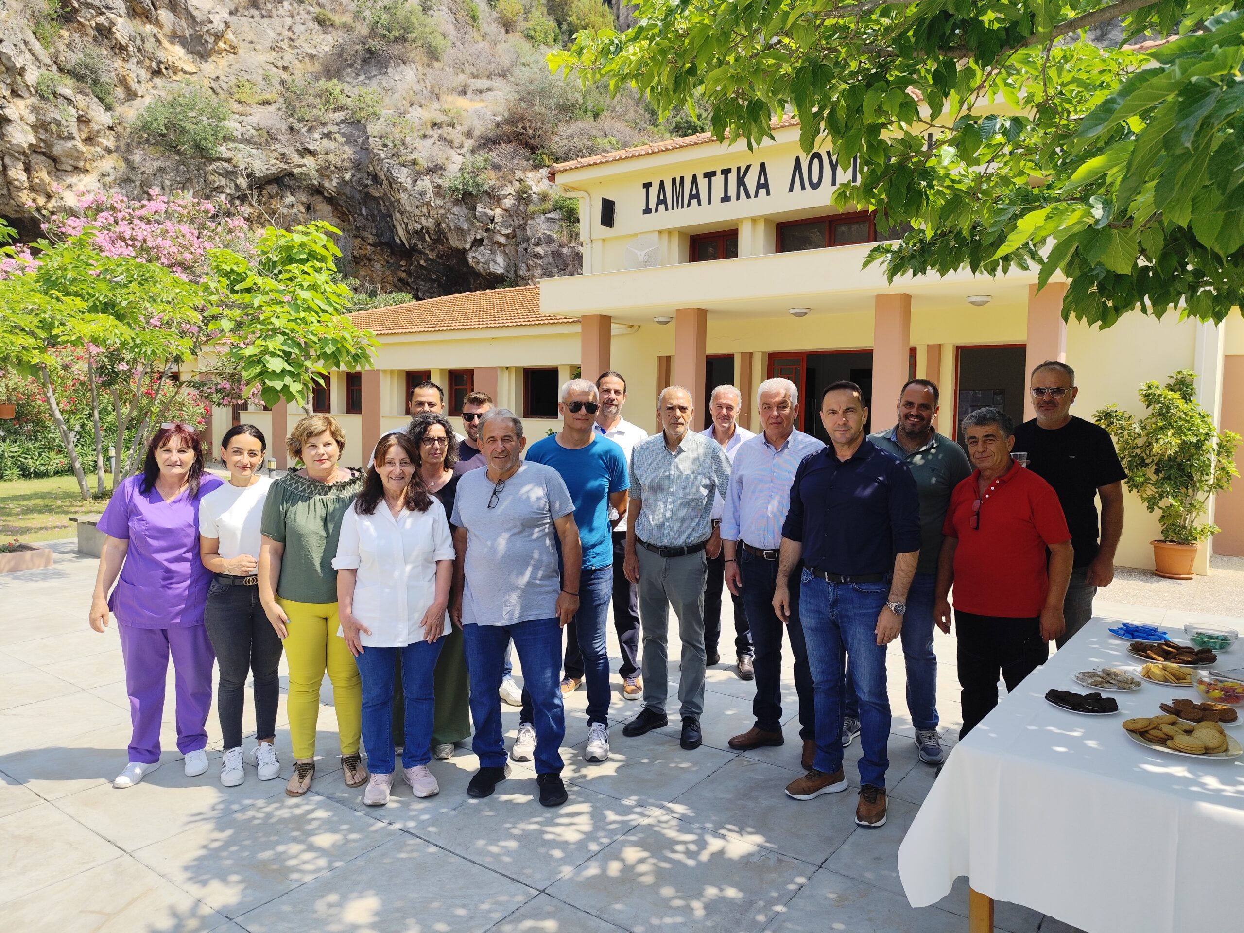 Άνοιξαν χθες τα Ιαματικά Λουτρά Καϊάφα