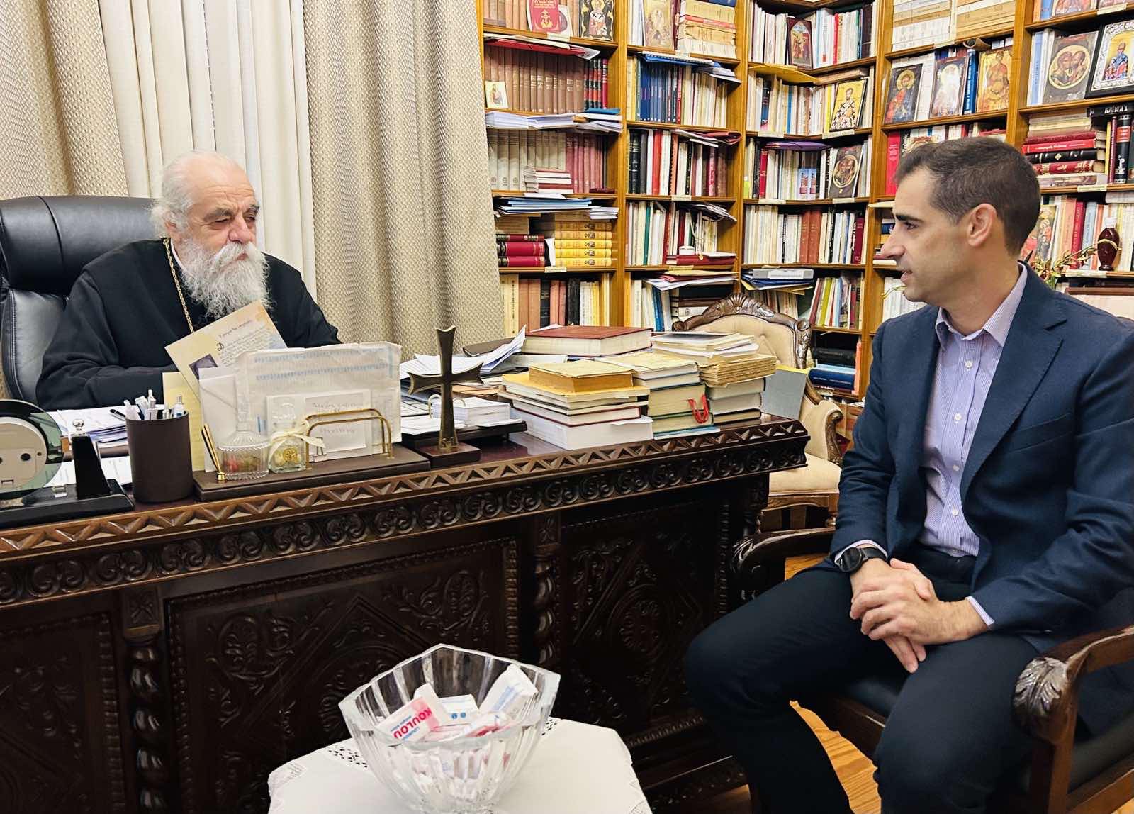 Συνεργασία Β. Γιαννόπουλου με τον Μητροπολίτη Ηλείας