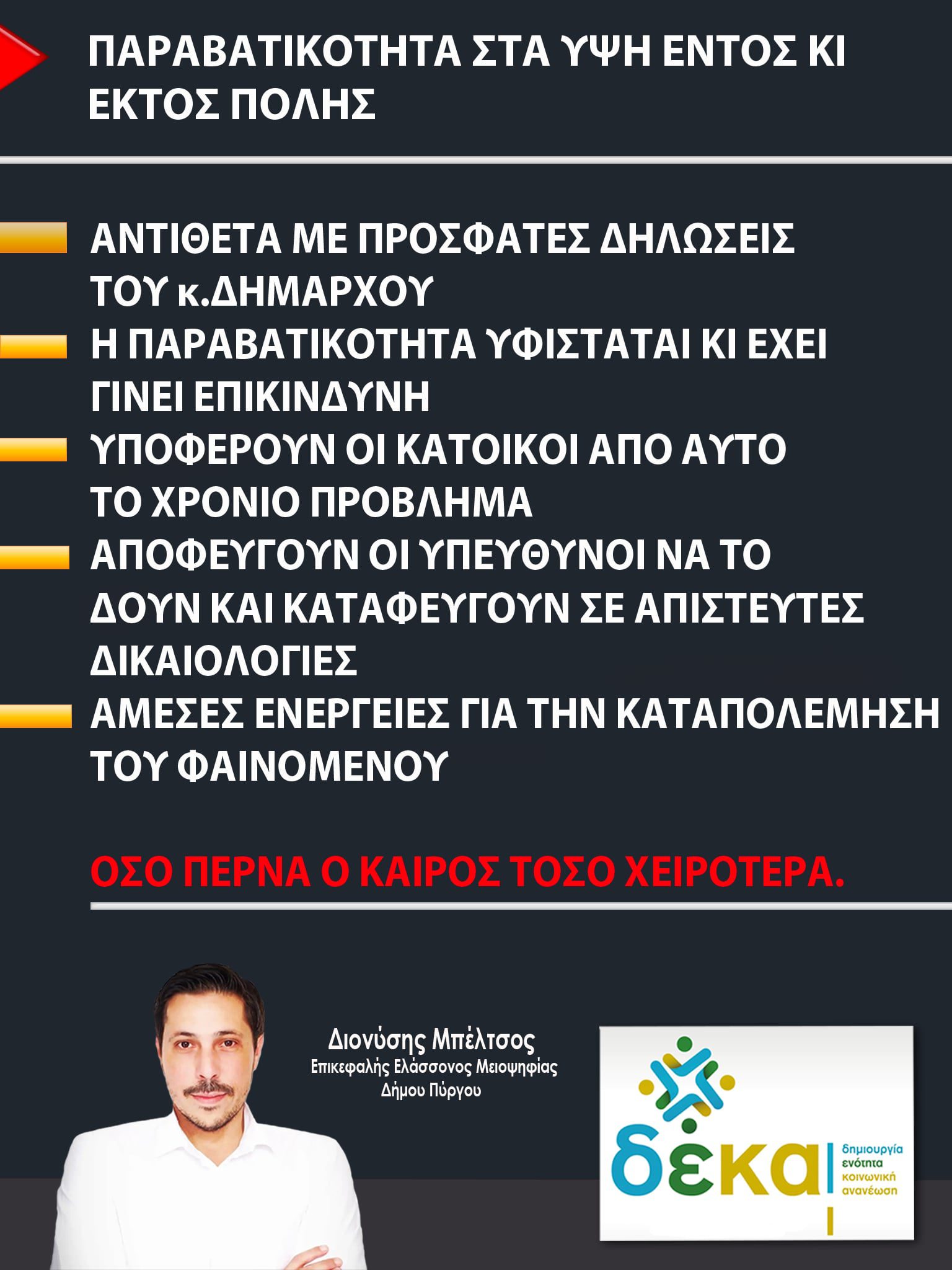 Δημοτική Παράταξη ΔΕΚΑ
