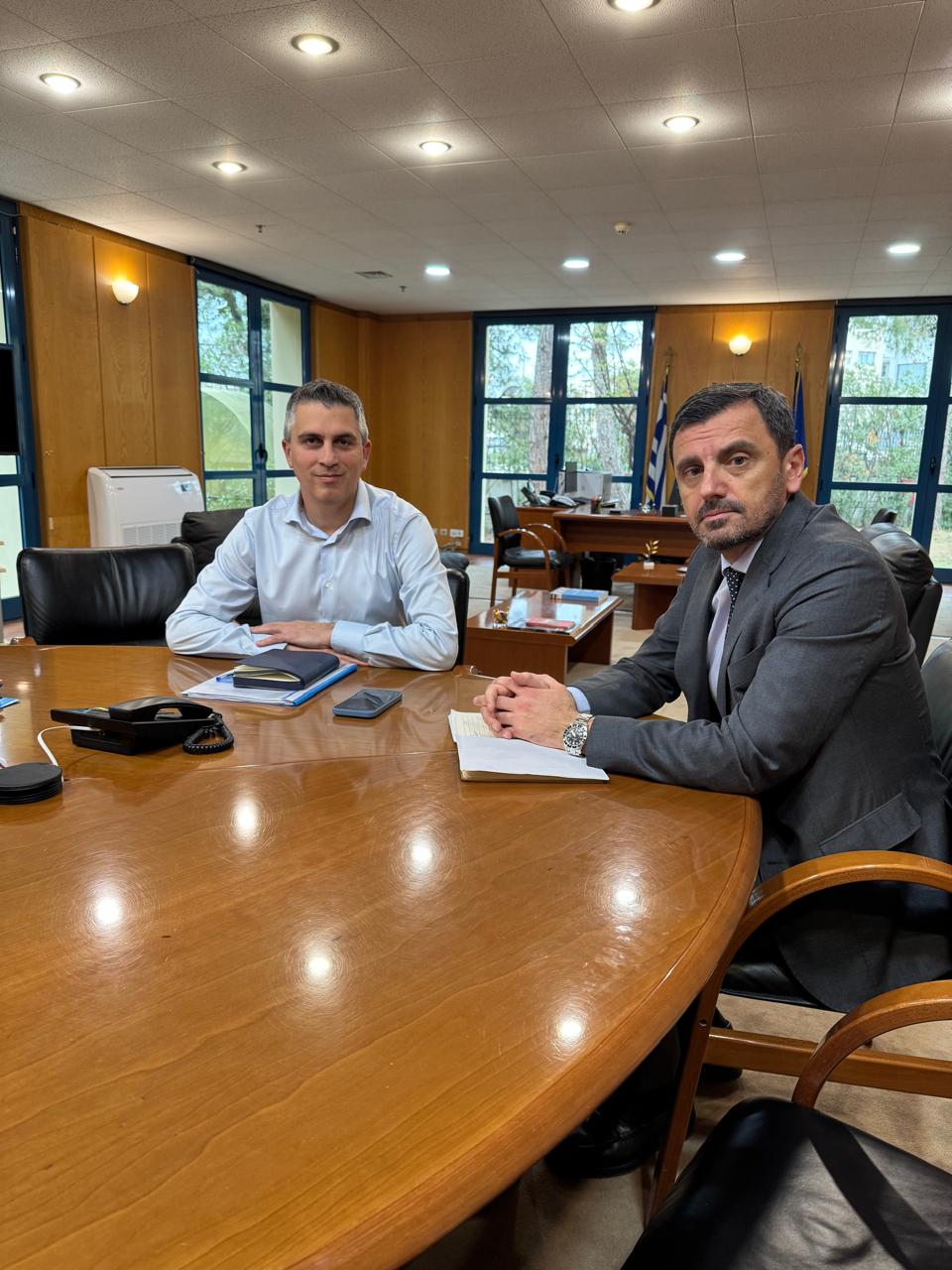 Ανδρέας Νικολακόπουλος: Συνάντηση με τον Χρίστο Δήμα για το μεγάλο έργο του σύγχρονου αυτοκινητόδρομου