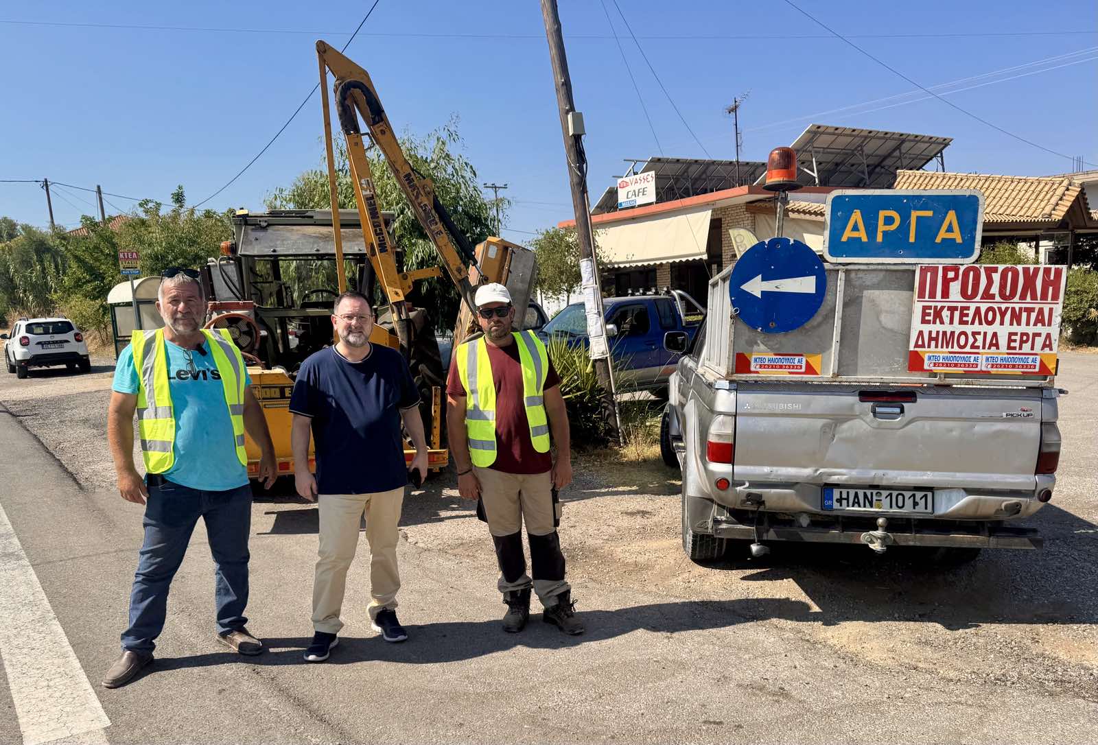 Στοχευμένες παρεμβάσεις Πολιτικής Προστασίας στο Δήμο Ζαχάρως από την Π.Ε. Ηλείας