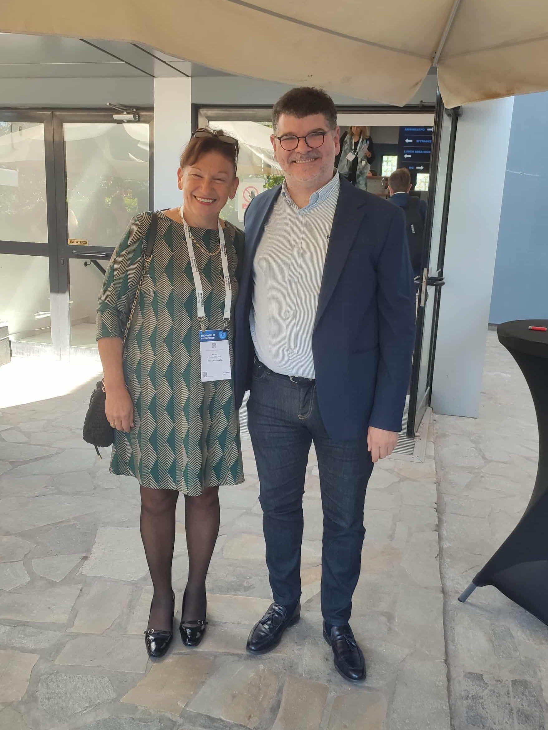 Στο συνέδριο Health IT conference στην Αθήνα, ο Διοικητής ΓΝ Ηλείας &  η Αν. Διοικήτρια Ν. Μ. Αμαλιάδας