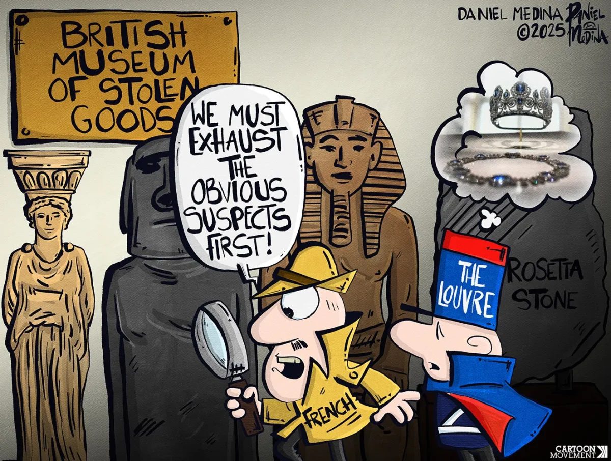 Το Λούβρο, ο Κλουζό και ο κλέψας του κλέψαντος