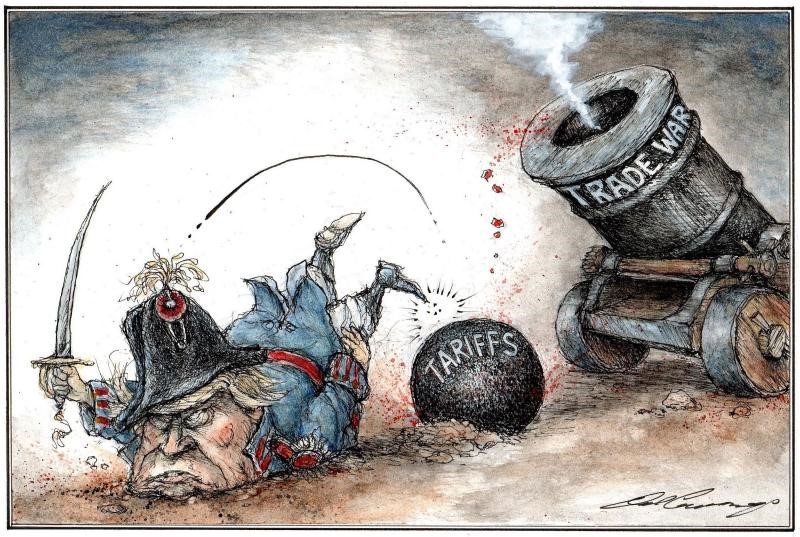 Τα «κανόνια» του Τραμπ