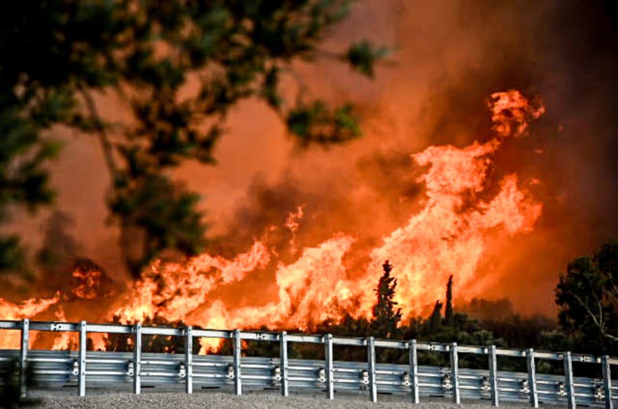 Προστασία της υγείας των πολιτών κατά την εξέλιξη των πυρκαγιών στην Π.Δ.Ε.