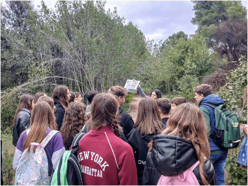 Επίσκεψη μαθητών της Β΄ τάξης του 1ου Γυμνασίου Πύργου στον Ολυμπιακό Βοτανικό Κήπο και το Αρχαιολογικό Μουσείο Ολυμπίας