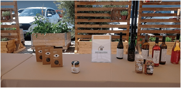 Η ΑΝ.ΟΛ στην γαστρονομική εκδήλωση στη Λαχαναγορά του Ρέντη με Ηλειακά προϊόντα