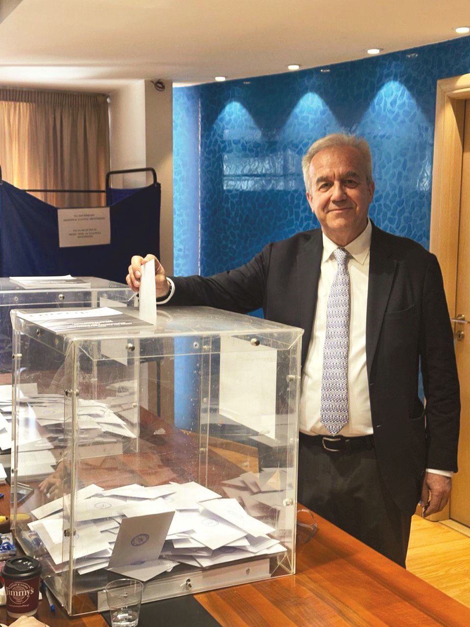 Ο πρόεδρος του ΕΒΕ Ηλείας εξελέγη 1ος στη νέα Δ.Ε της Κεντρικής Ένωσης Επιμελητηρίων Ελλάδας