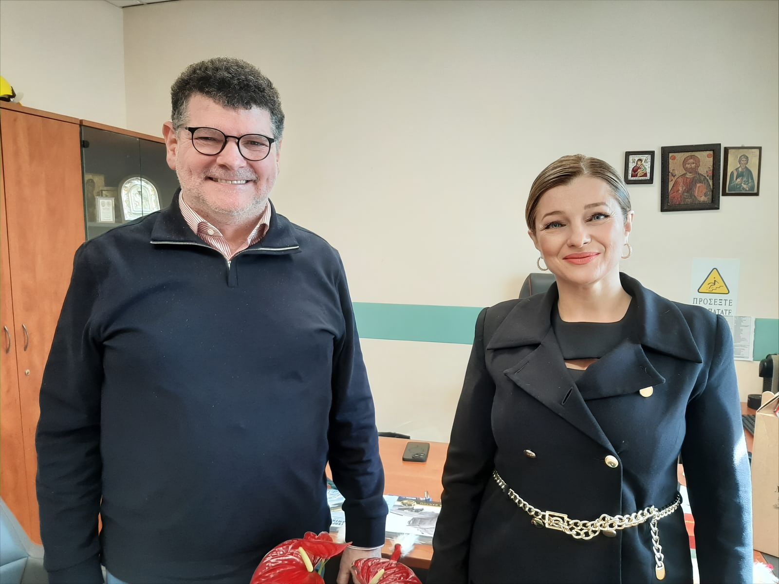 Στο Γενικό Νοσοκομείο Ηλείας η Διονυσία-Θεοδώρα Αυγερινοπούλου