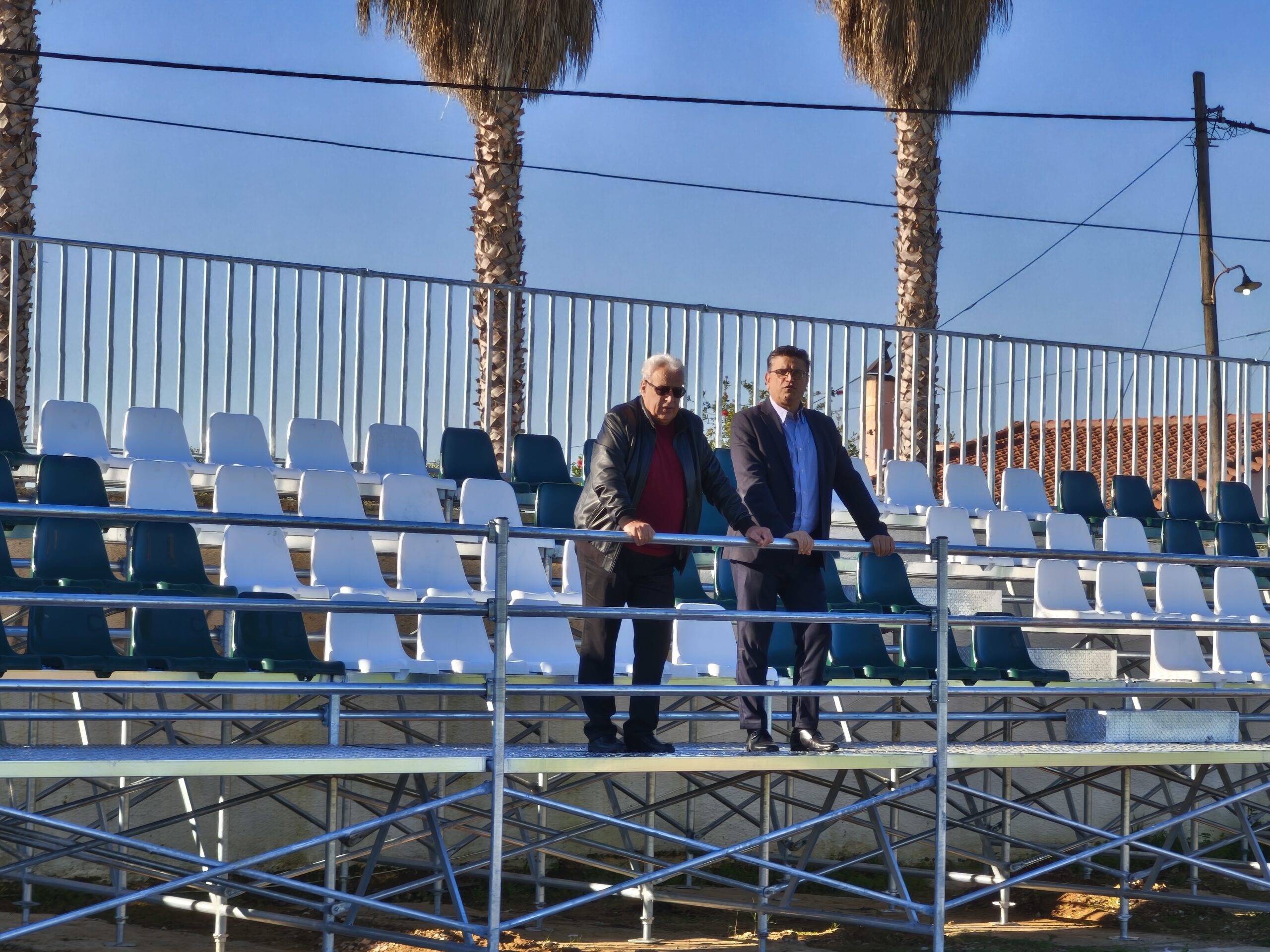 Αναβάθμιση Γηπέδου Βάρδας: Ολοκλήρωση έργων –  κατασκευή νέων κερκίδων