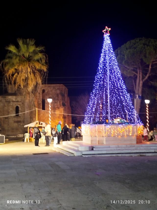 Φωταγώγηση Χριστουγεννιάτικου Δέντρου Ανδραβίδας