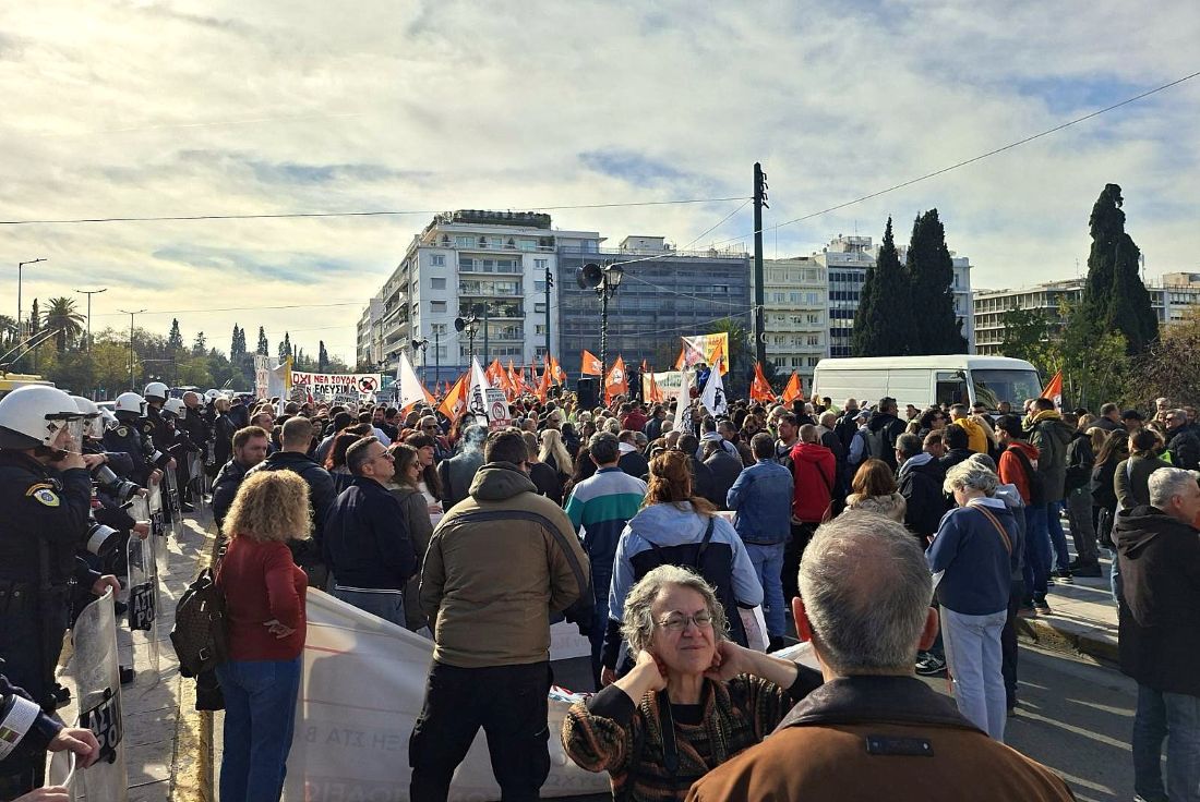 O Δήμαρχος Ήλιδας συμμετείχε ενεργά στη Συγκέντρωση Διαμαρτυρίας της ΚΕΔΕ έξω από τη Βουλή