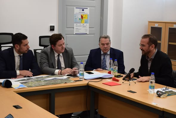 Συνάντηση Ν. Φαρμάκη με τον αν. Υπουργό Υποδομών Κ. Κυρανάκη για το τρένο μέχρι την Πάτρα