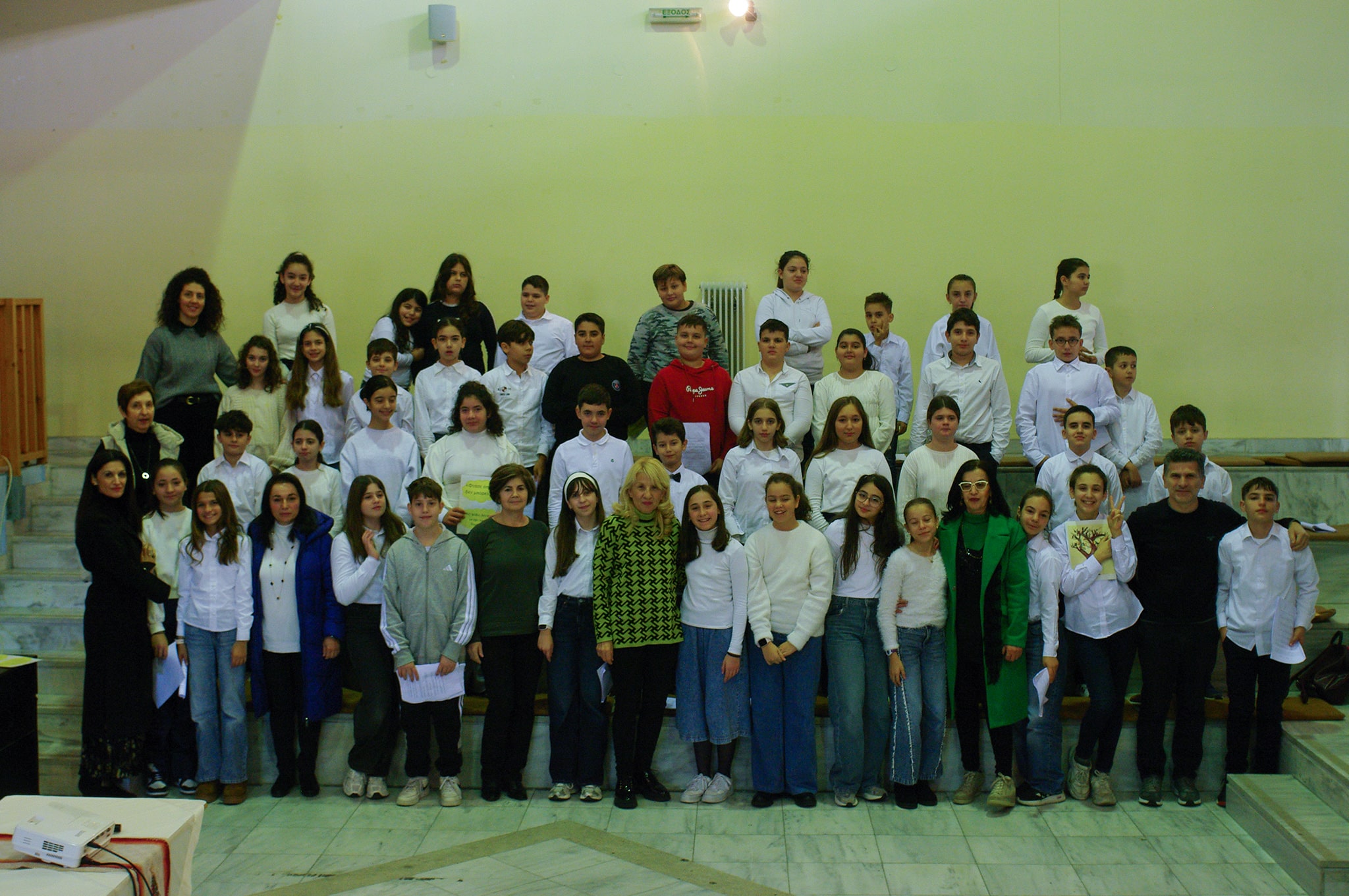 Με αφορμή τα γενέθλια της Άλκης Ζέη, το Δημοτικό Σχολείο Βουνάργου επισκέφθηκε το 6ο Δημοτικό Σχολείο Πύργου