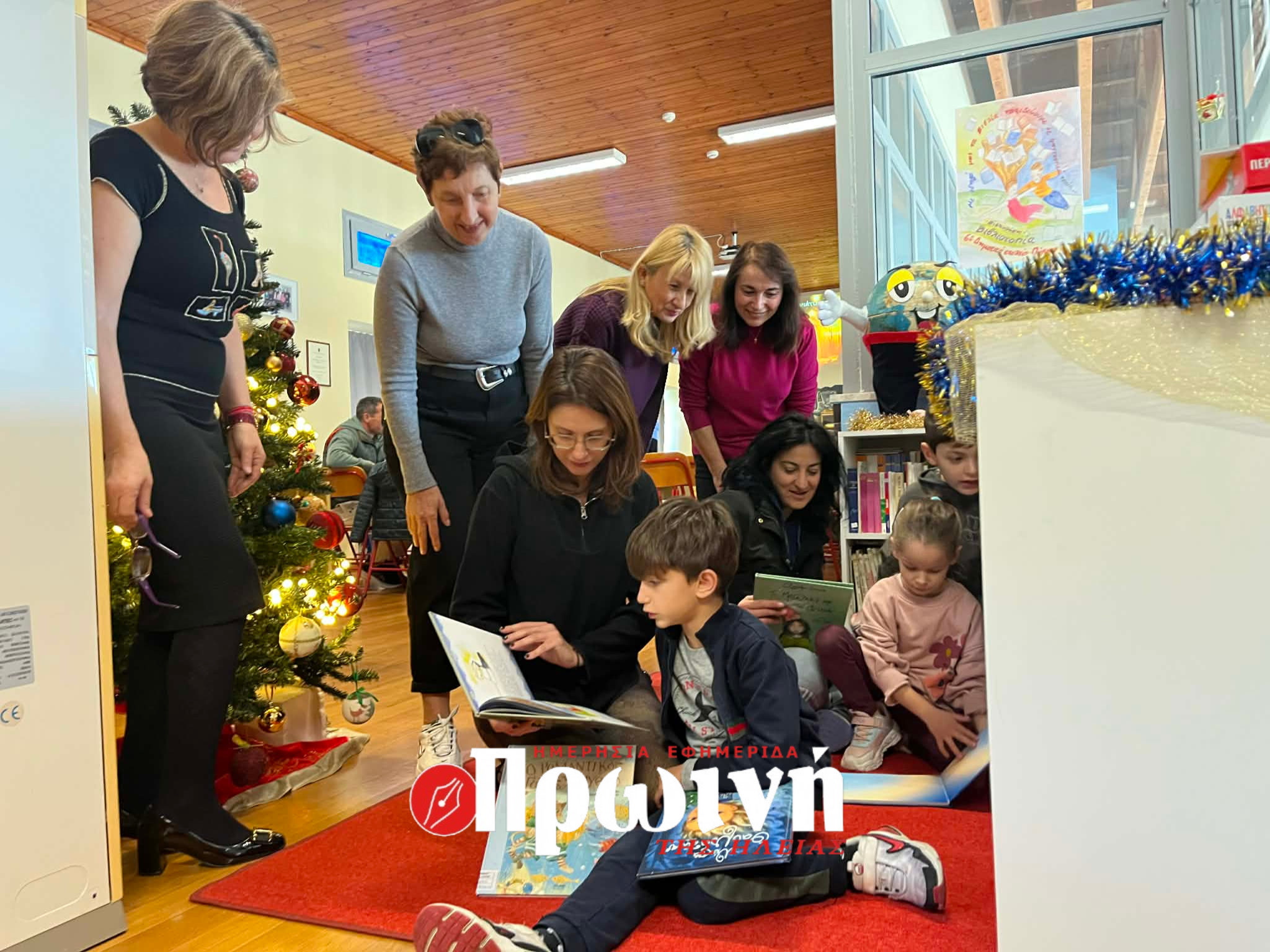 «Πάω βιβλιοθήκη… με τους γονείς μου» στο 6ο Δημ. Σχολείο Πύργου