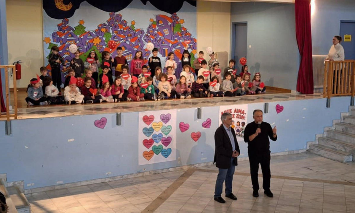 Δράση αιμοδοσίας στο 6ο Δημοτικό Σχολείο Πύργου: «Δίνω αίμα-Δίνω φως»