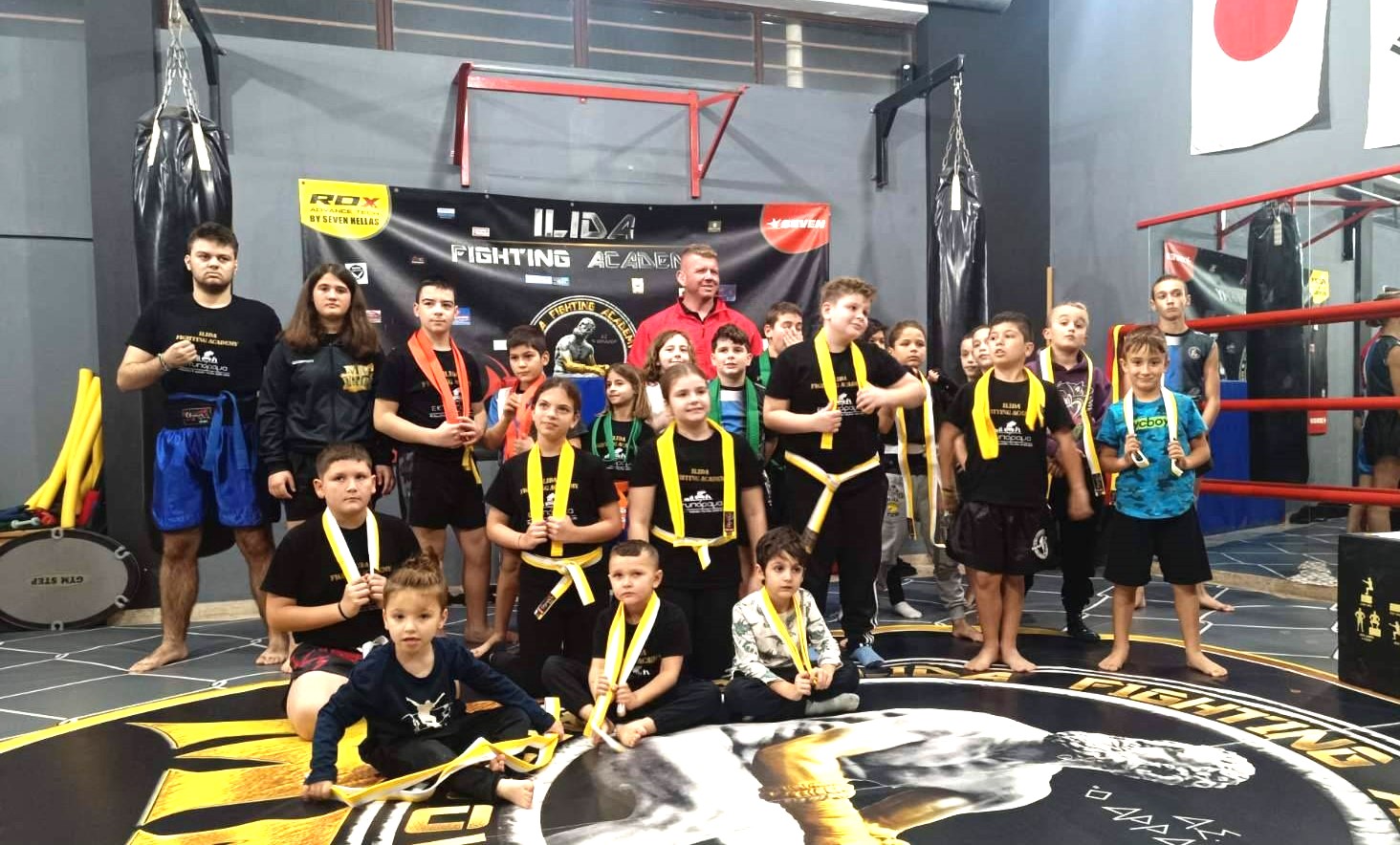 Α.Σ. Αρραχίων Αμαλιάδας: Εξετάσεις έγχρωμων ζωνών Kick Boxing και Παγκρατίου με μεγάλη συμμετοχή