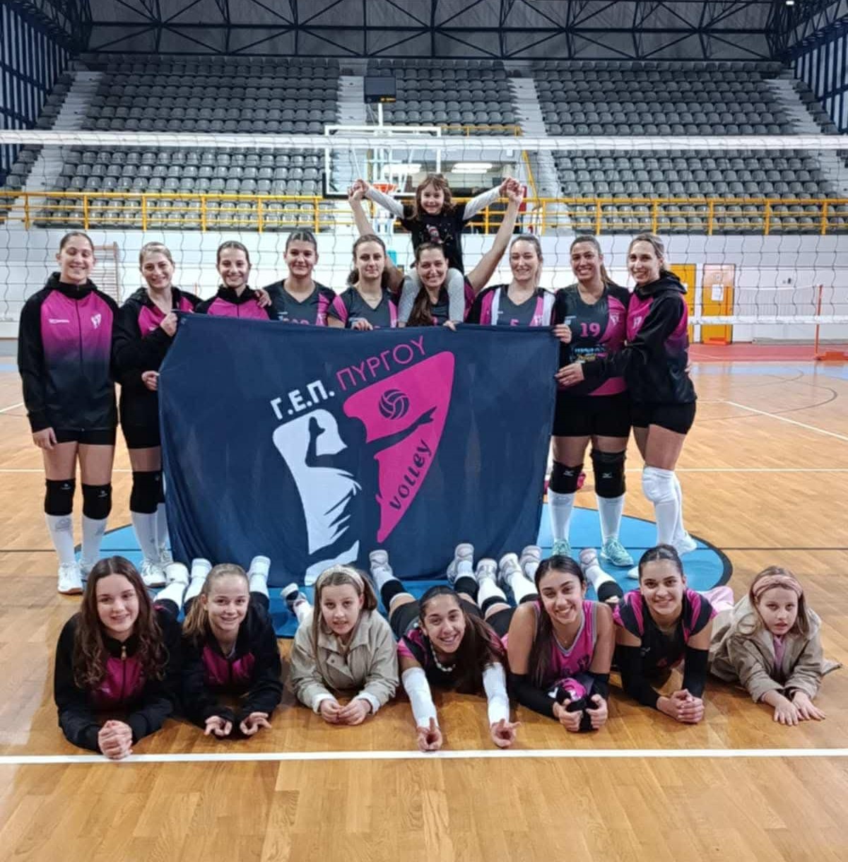 Βόλεϊ/Γ.Ε.Π. Πύργου: Νίκες οι Γυναίκες και οι Κορασίδες