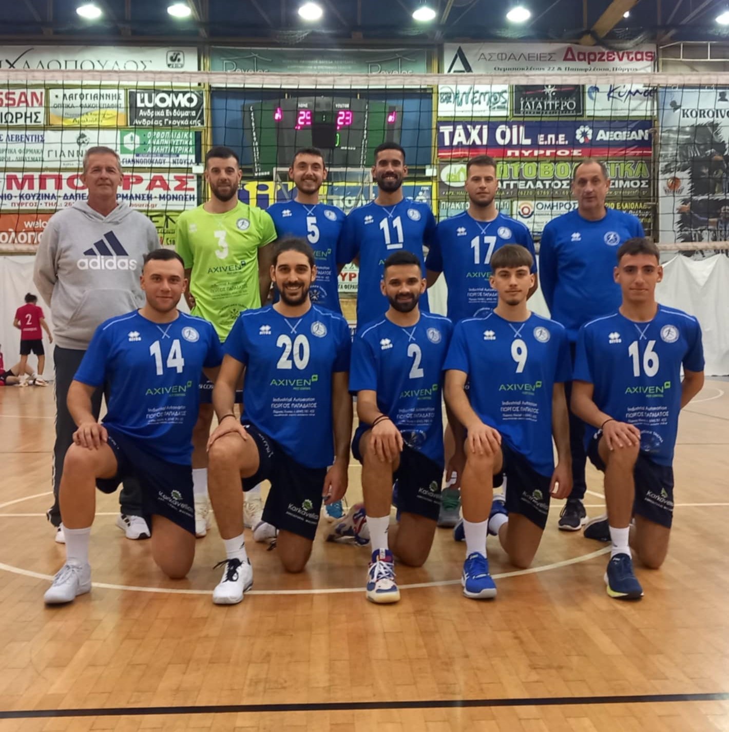 Βόλεϊ/Κόροιβος: Ήττα 3-1 σετ από την ανώτερη  Ολυμπιάδα