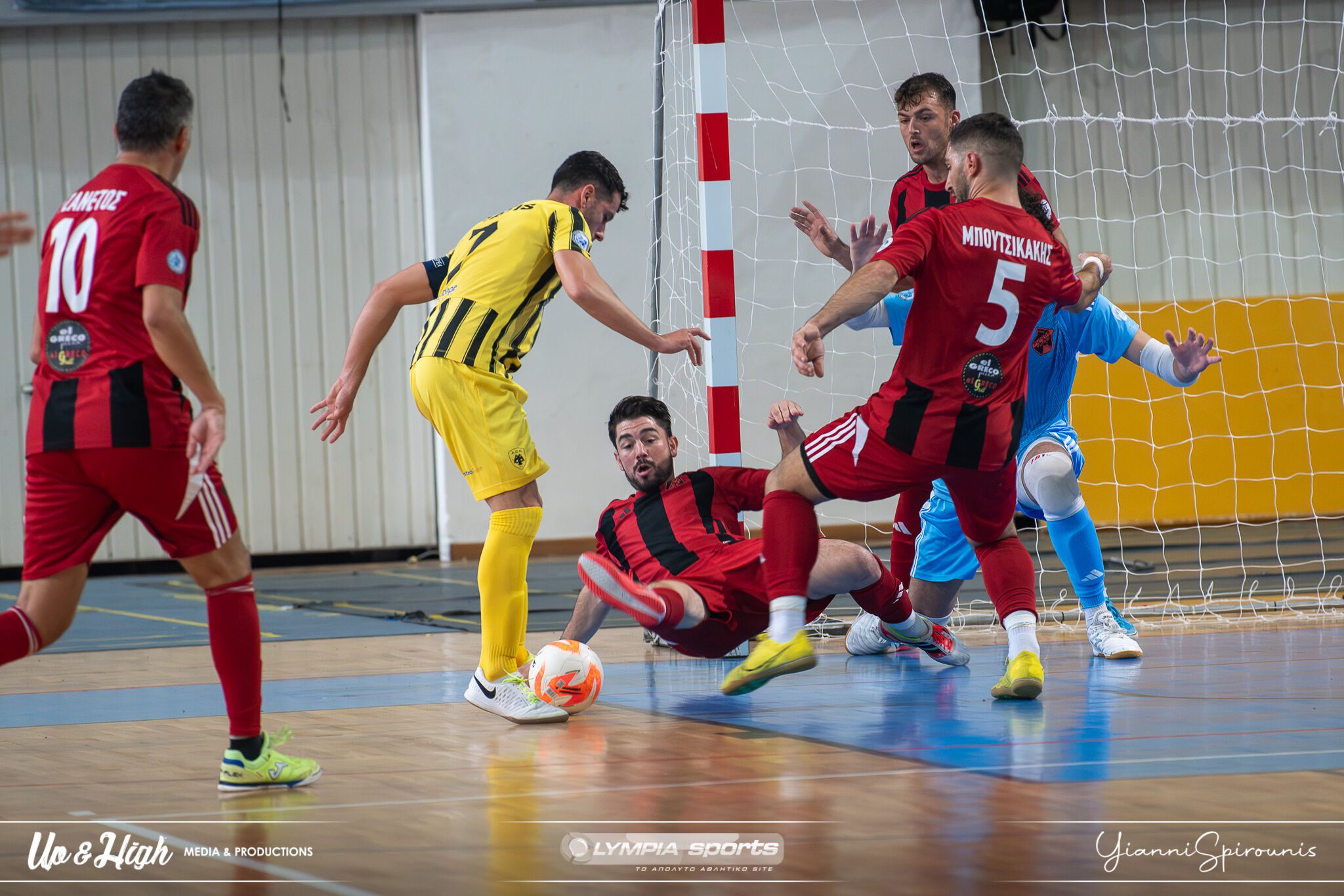 Pyrgos Futsal: Μάχη για 30 λεπτά κόντρα στην μεγάλη ΑΕΚ-Η βαθμολογία