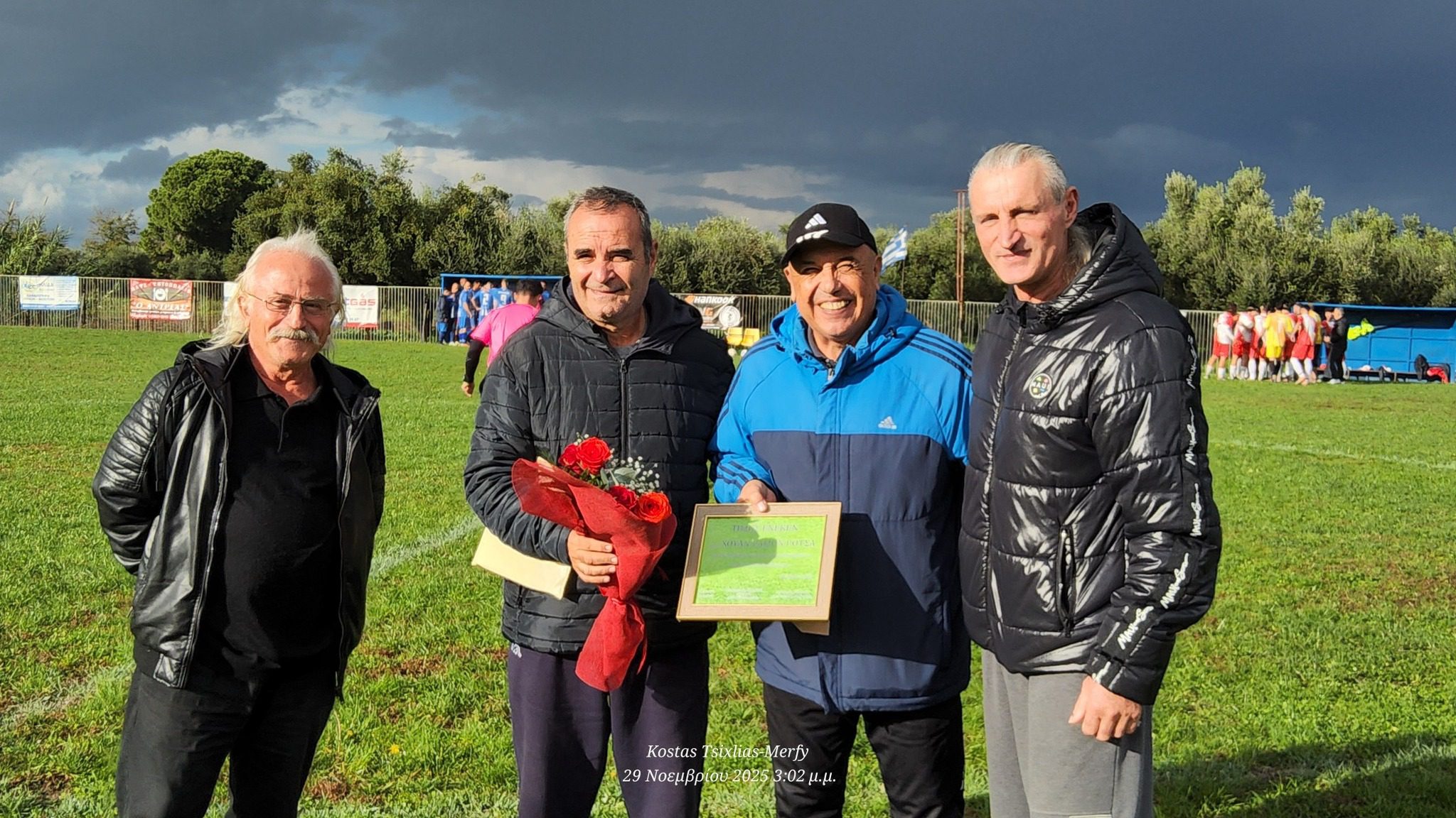 Βράβευση Ρότσα στον Καρδαμά