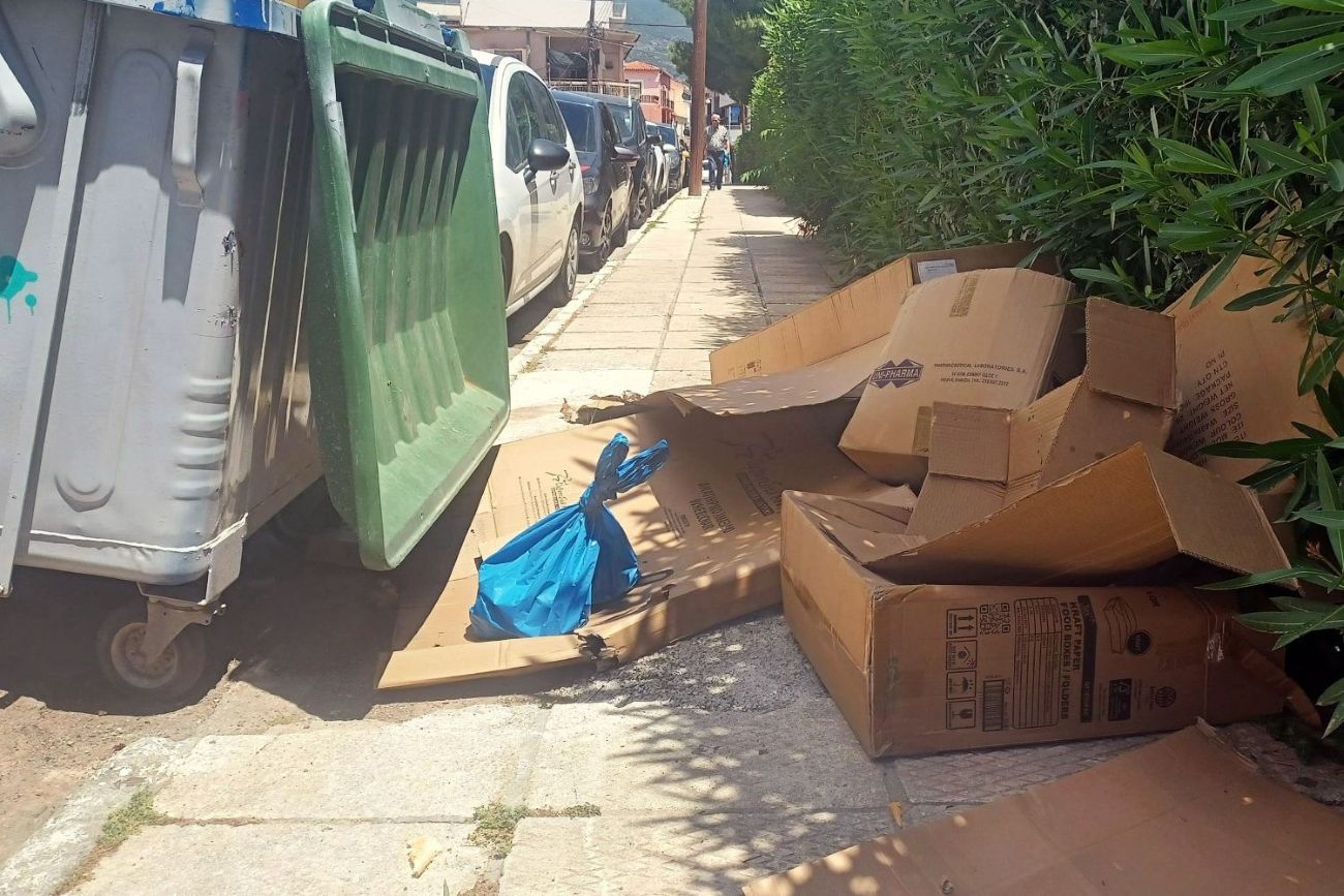 Νέο πρόγραμμα από το Δήμο Ήλιδας για την περισυλλογή των χαρτόκουτων των επιχειρήσεων του Εμπορικού Κέντρου της Αμαλιάδας