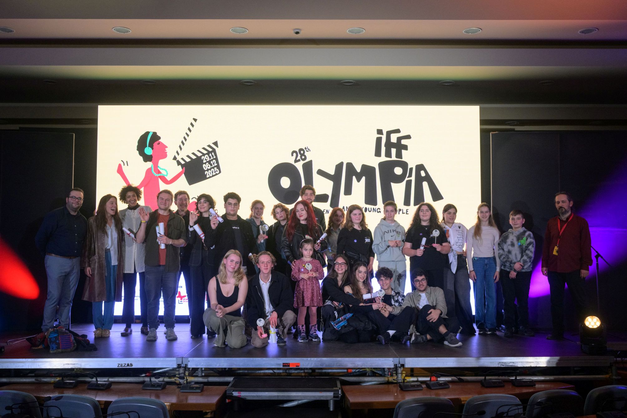 Τα βραβεία του 28ου Διεθνούς Φεστιβάλ Oλυμπίας